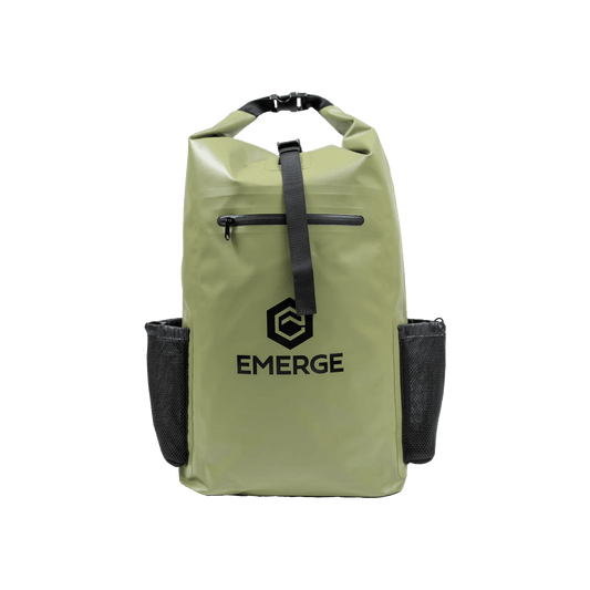 30L Heavy Duty Dry Bag w/ Straps - Olive - Wander Together Outfitters