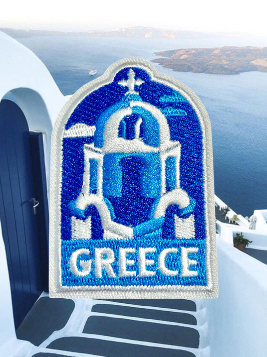 Greece Themed Iron On Patches (Various)