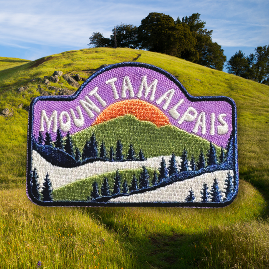 Mount Tamalpais Iron On Patch