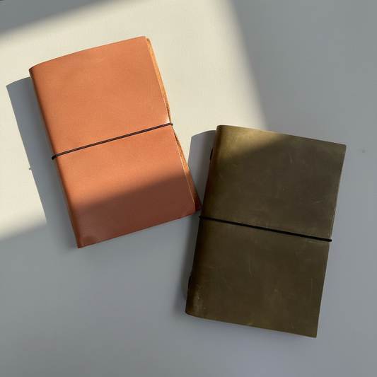 The Artisan Traveler's Leather Folio | Handmade A5 & A4 Writing Folio