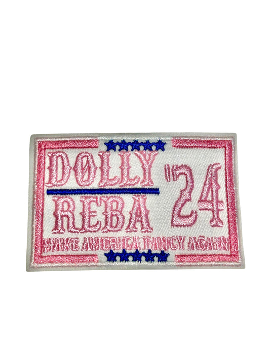 “Dolly Reba ‘24” Iron On Patch