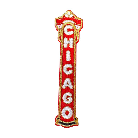 Chicago Theater Iron On Patch