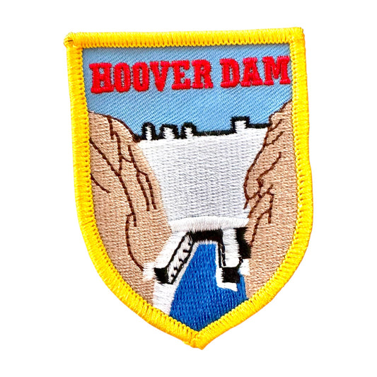 Hoover Dam Iron On Patch