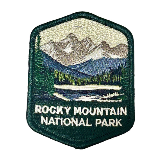 Rocky Mountain National Park Iron On Patch