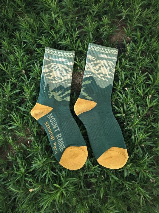 Mount Rainier Sock