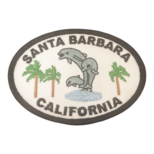 Santa Barbara California Iron On Patch