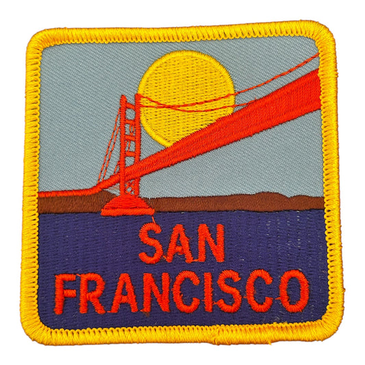 San Francisco Iron On Patch