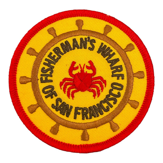Fisherman’s Wharf San Francisco Iron On Patch
