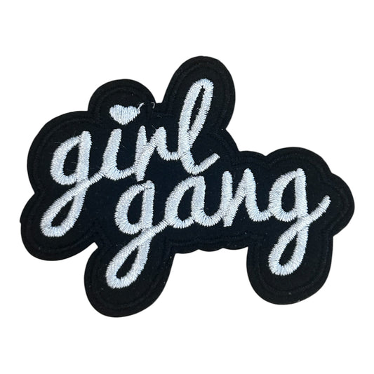 Girl Gang Iron On Patch