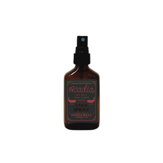 Acadia Cabin Spray (Sea Salt, Dunes, Driftwood) - Wander Together Outfitters