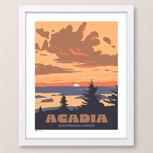 Acadia National Park Cadillac Mountain Sunrise Print - Wander Together Outfitters