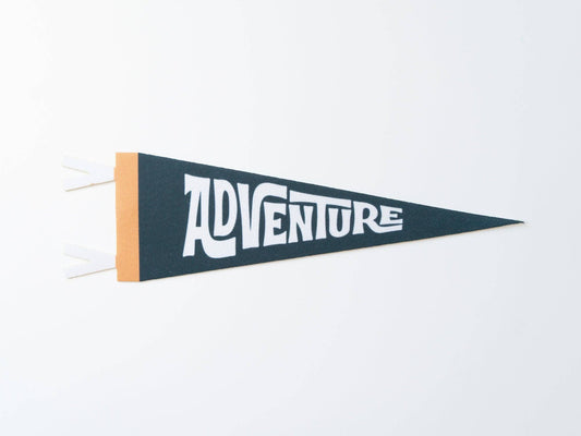 "Adventure" Felt Mini Pennant - Wander Together Outfitters