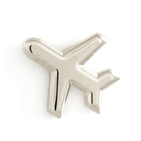 Airplane Enamel Pin - Wander Together Outfitters