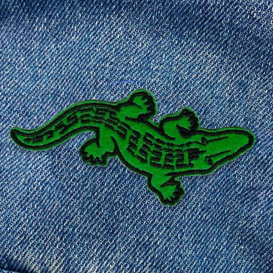 Alligator Iron On Patch - Wander Together Outfitters