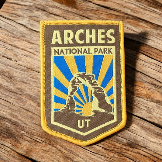 Arches National Park Iron On Patch - Wander Together Outfitters