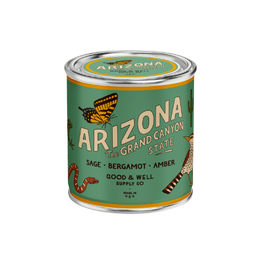Arizona State Candle (Sage, Bergamot, Amber) - Wander Together Outfitters