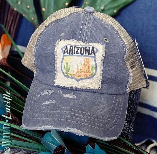 Arizona State Patch Trucker Cap (CLEARANCE) - Wander Together Outfitters
