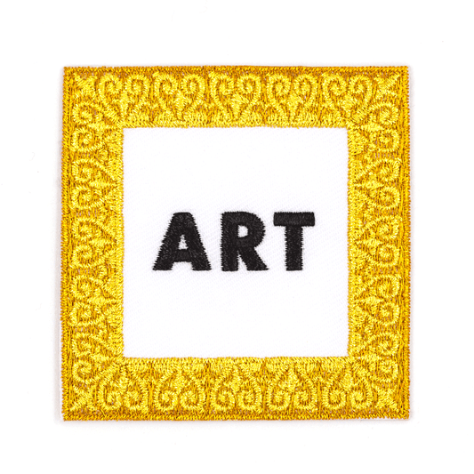 "Art" Embroidered Iron - On Patch - Wander Together Outfitters