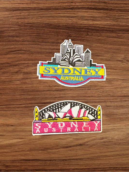 Australia Themed Iron On Patches - Wander Together Outfitters