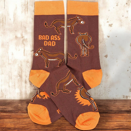 “Bad Ass Dad” Socks - Wander Together Outfitters