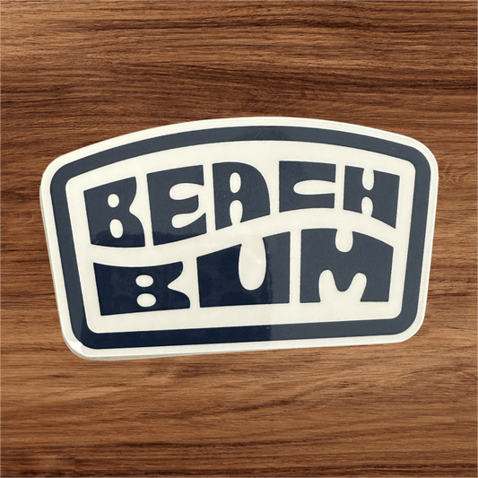 "Beach Bum" Vinyl Sticker - Wander Together Outfitters