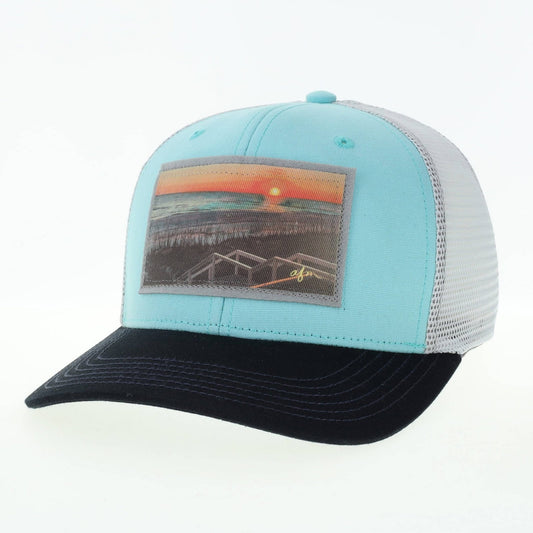 Beach Sunset Mid - Pro Trucker Hat - Wander Together Outfitters
