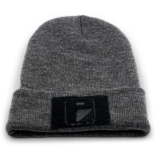 Beanie Customizable Cap By Flexfit - Dark Grey - Wander Together Outfitters
