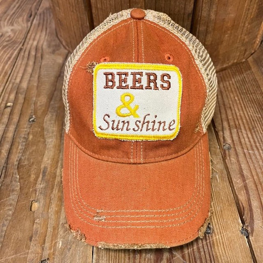 Beers & Sunshine Hat - Wander Together Outfitters