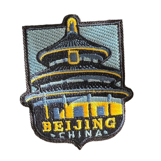 Beijing China Iron On Travel Patch - Wander Together Outfitters