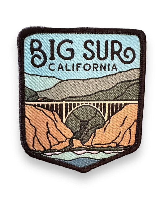 Big Sur California Woven Patch - Wander Together Outfitters