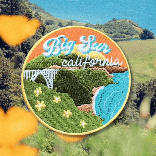 Big Sur Iron On Patch - Wander Together Outfitters