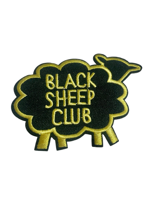 Black Sheep Club Iron On Patch - Wander Together Outfitters