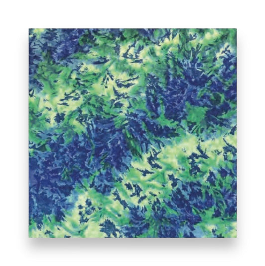 Blue Green Tie Dye Bandana - Wander Together Outfitters