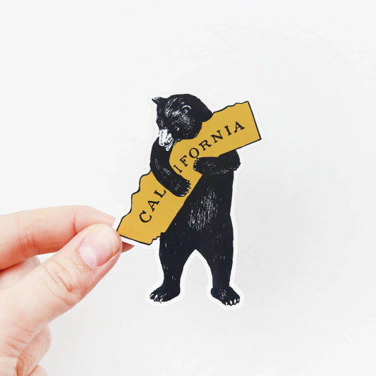California Bear Vinyl Sticker - Wander Together Outfitters