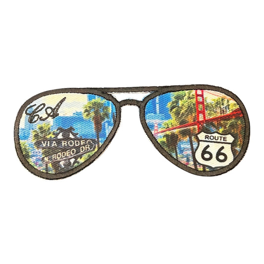 California Sunglasses Iron On Patch - Wander Together Outfitters
