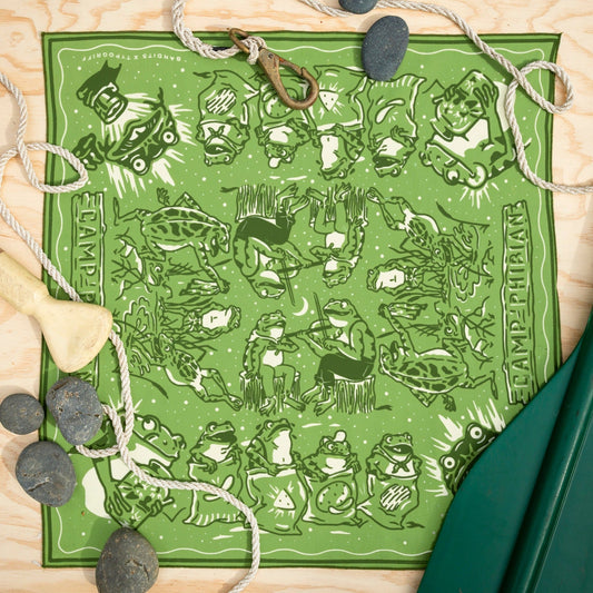 "Camp Phibian" Bandana - Wander Together Outfitters
