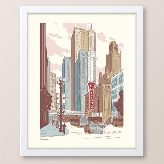 Chicago Loop Print - Wander Together Outfitters