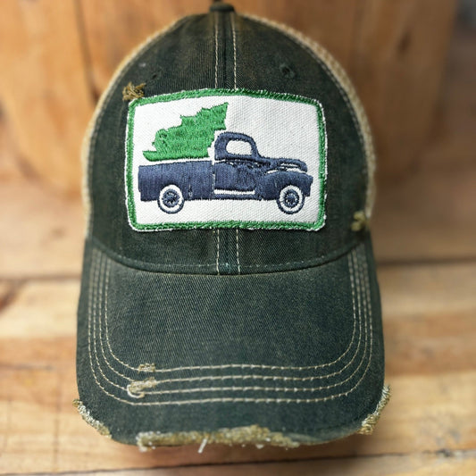 Christmas Truck Hat - Wander Together Outfitters