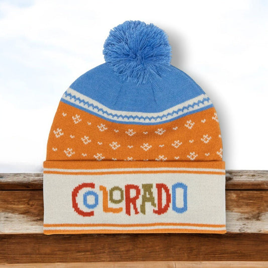 Colorful "Colorado" Beanie (CLEARANCE) - Wander Together Outfitters