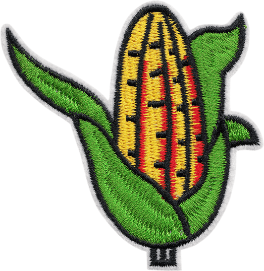 Corn On The Cob With Husk Iron On Patch (CLEARANCE) - Wander Together Outfitters