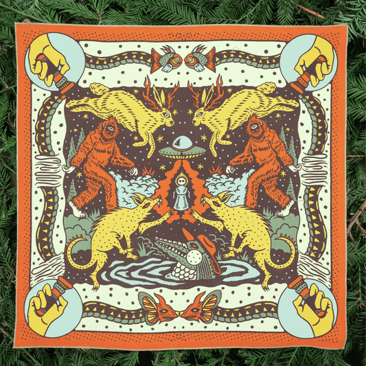 "Creatures Of The Night" Bandana - Wander Together Outfitters