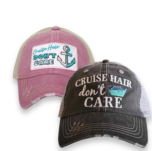 “Cruise Hair” Cap - Various Styles - Wander Together Outfitters