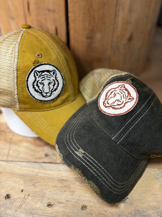 Customizable Tiger Patch Hat - Wander Together Outfitters