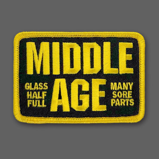 “Middle Age” Black/Yellow Souvenir Patch