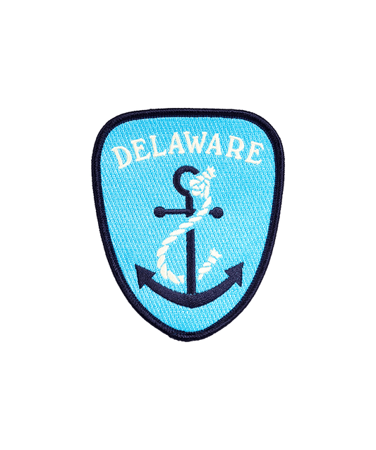 Delaware Embroidered Patch - Wander Together Outfitters