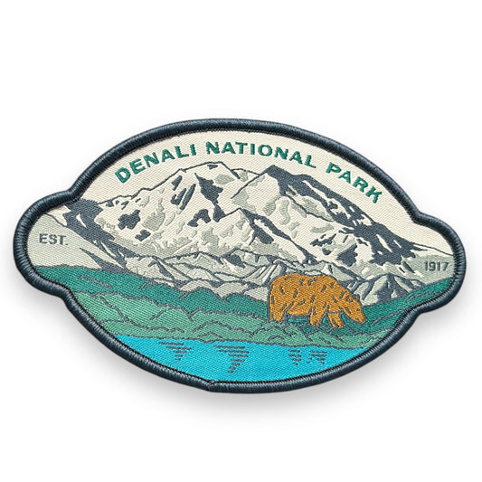 Denali National Park Iron On Patch - Wander Together Outfitters