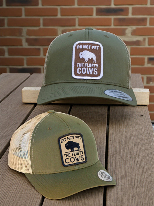 "Do Not Pet The Fluffy Cows" Trucker Cap (New Styles) - Wander Together Outfitters