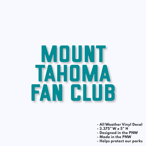 Mount Tahoma Fan Club