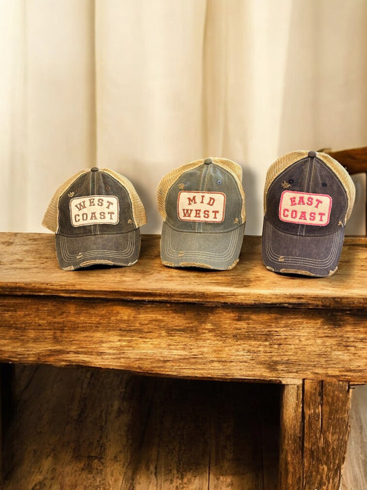 East Coast Hat/West Coast/Midwest hats - Wander Together Outfitters