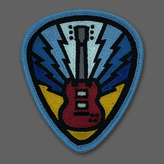 Electrifying Electric Embroidered Iron On Patch - Wander Together Outfitters